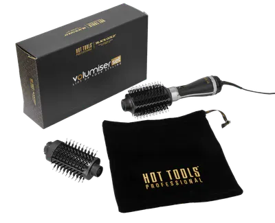 Hot Tools Volumiser One-Step Blowout Brush - Dual Detachable Attachments