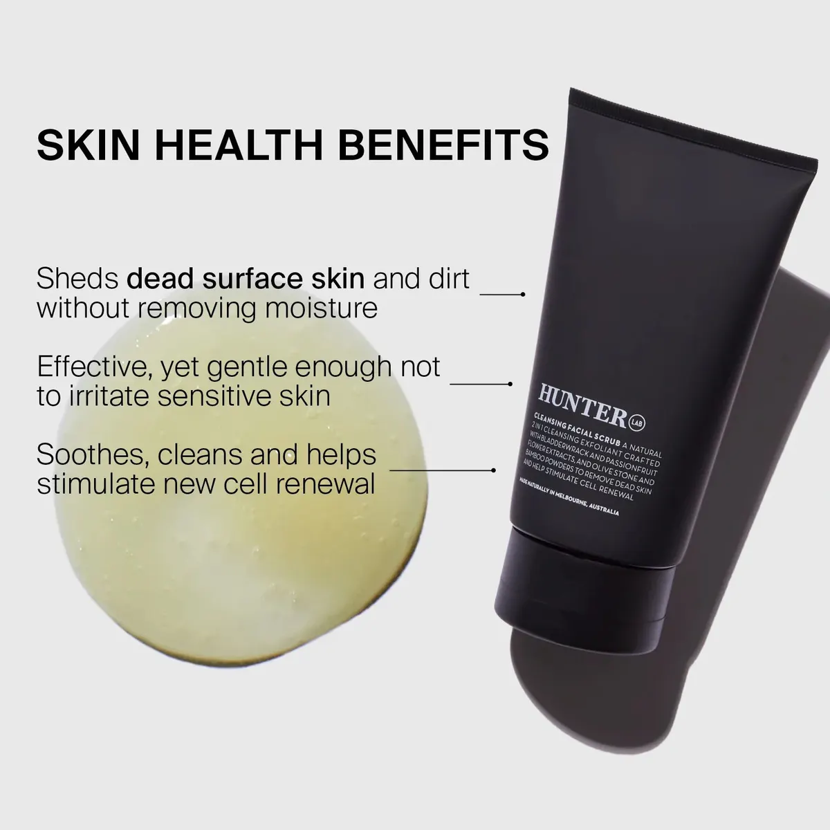 Hunter Lab Cleansing Facial Scrub 150ml Duo Bundle, view 4