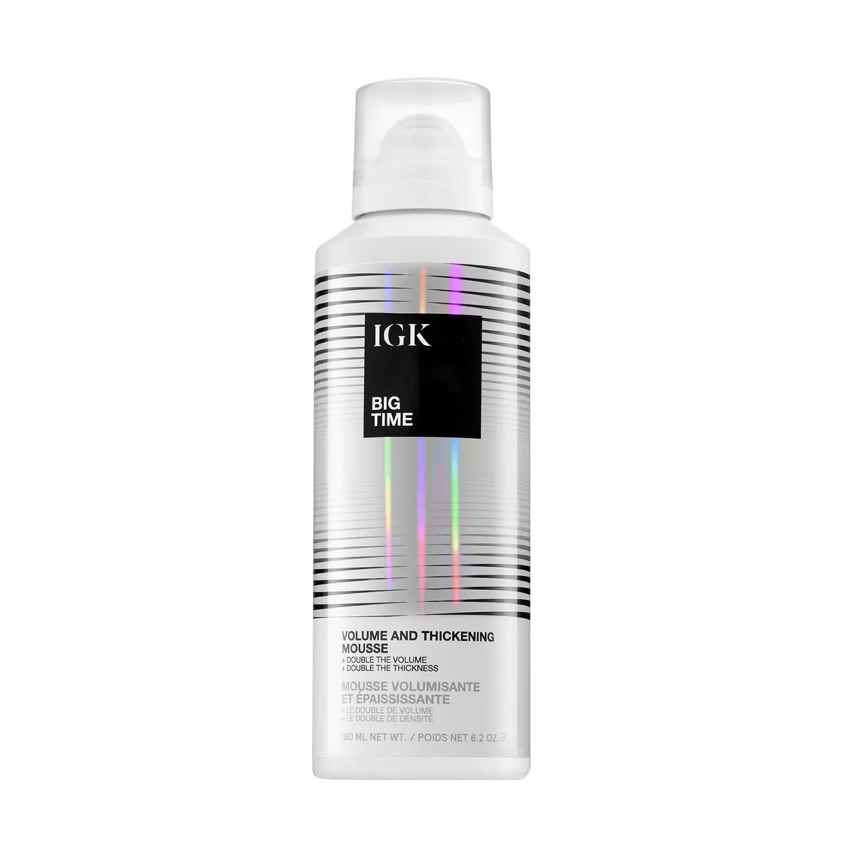 IGK BIG TIME Volume and Thickening Mousse 180ml