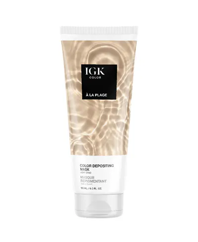 IGK Color Depositing Mask A La Plage - Light Sand 180ml