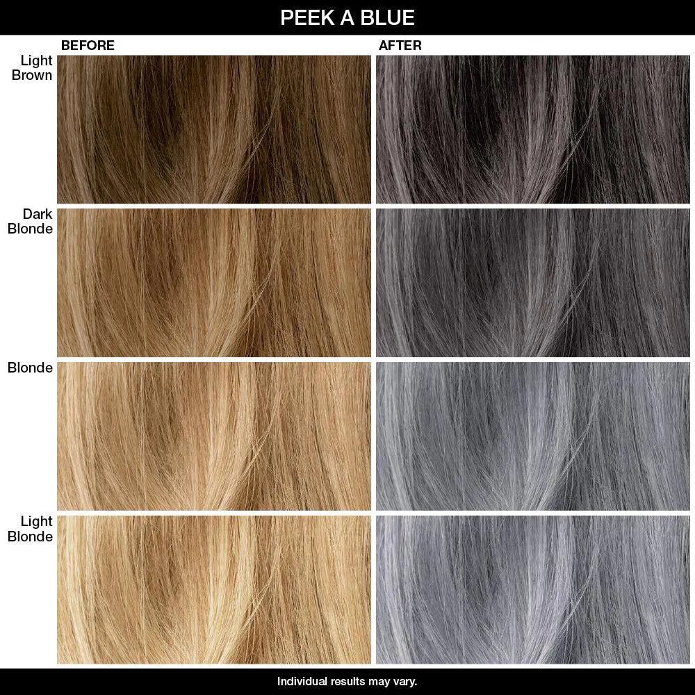 IGK Color Depositing Mask Peek-A-Blue - Steely Blue Gray 180ml, view 4