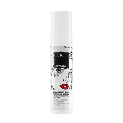 IGK Cry Baby Anti-Frizz & Shine Smoothing Serum 44ml