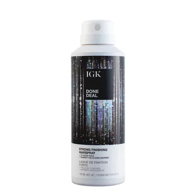 IGK DONE DEAL Strong Finishing Hairspray 170ml