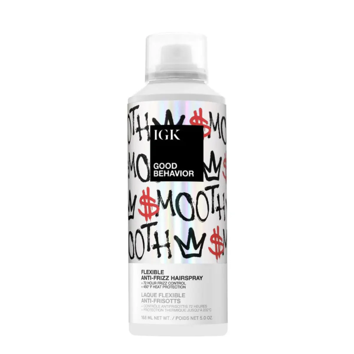 IGK GOOD BEHAVIOR Flexible Anti-Frizz Hairspray 168ml