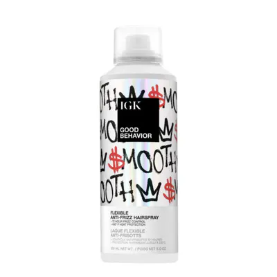 IGK GOOD BEHAVIOR Flexible Anti-Frizz Hairspray 168ml