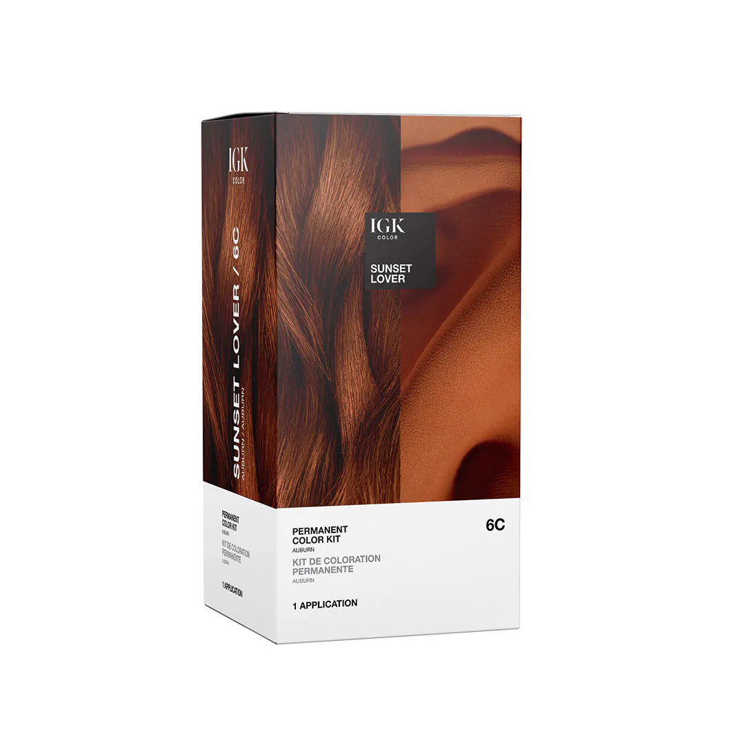 IGK Permanent Color Kit Sunset Lover - Auburn, view 2