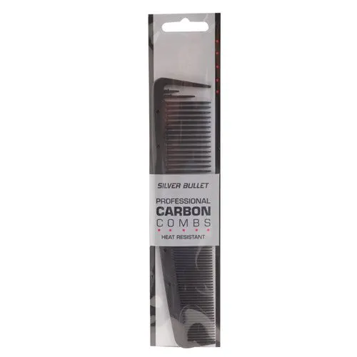 Silver Bullet Carbon Basin Hair Comb, view 2