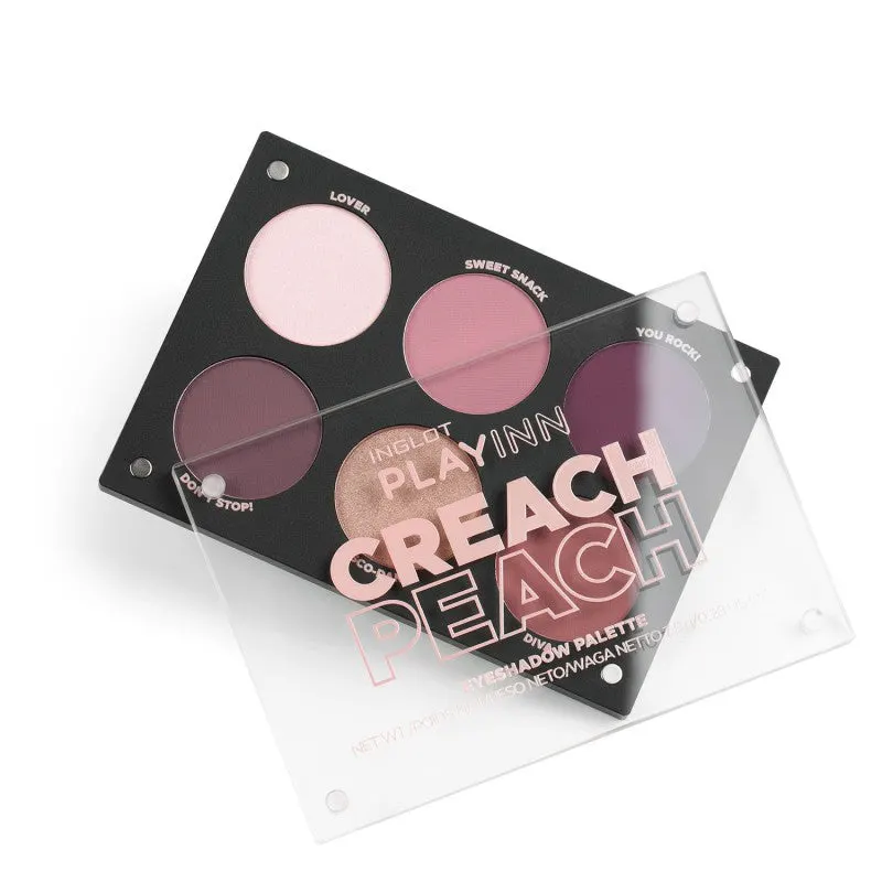 INGLOT Playinn Creach Peach Eyeshadow Palette, view 3