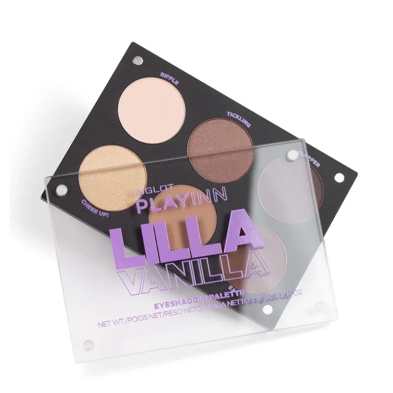 INGLOT Playinn Lilla Vanilla Eyeshadow Palette, view 4