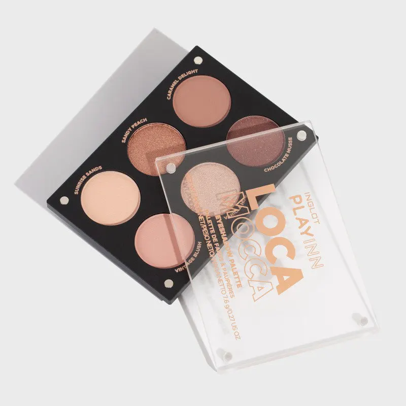INGLOT Playinn Loca Mocca Eyeshadow Palette, view 4