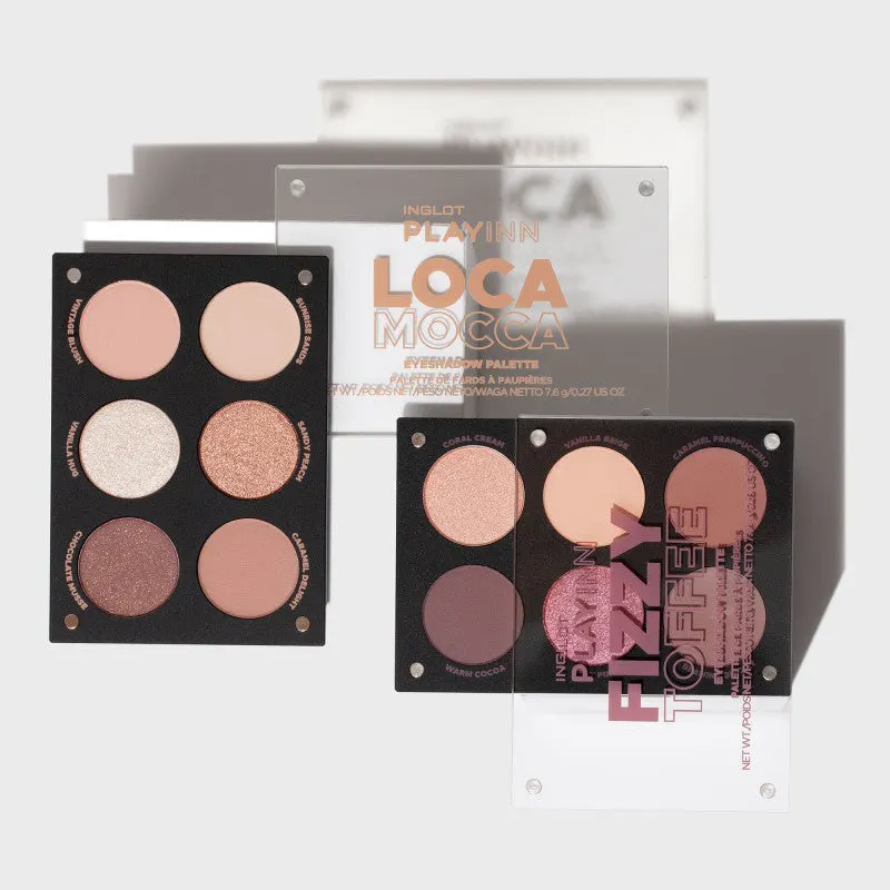 INGLOT Playinn Loca Mocca Eyeshadow Palette, view 6
