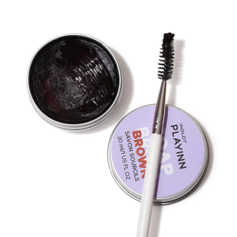 INGLOT Playinn Soap Brow - Brown 30ml, view 2