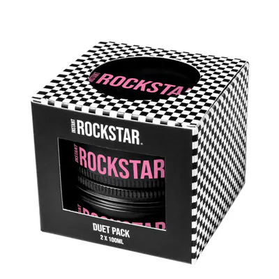 Instant Rockstar Dry Rock 100ml x2 Duo Pack