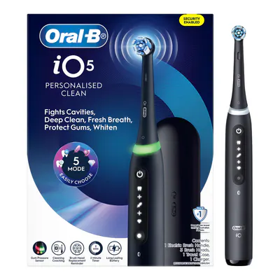 Oral-B iO 5 Personalised Clean - Matte Black