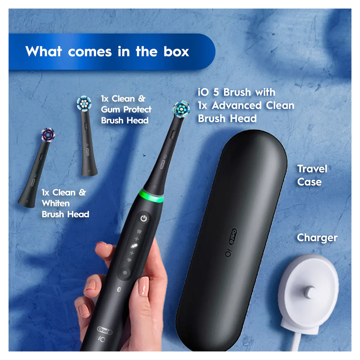 Oral-B iO 5 Personalised Clean - Matte Black, view 2