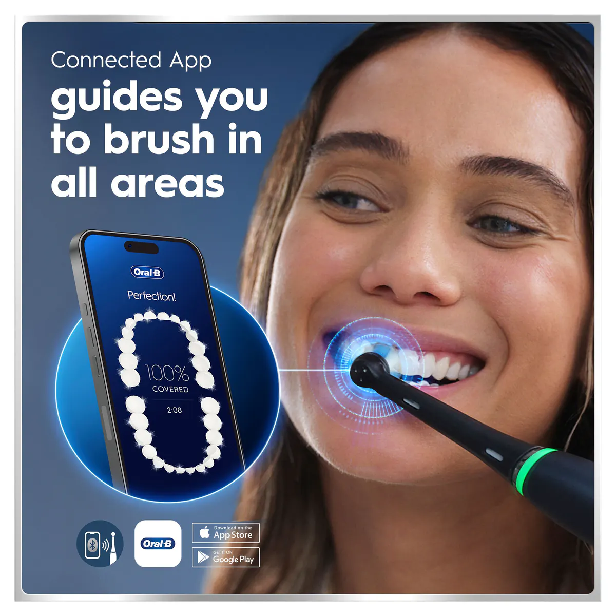 Oral-B iO 6 Connected Coach Advanced Clean - Black Lava, view 3