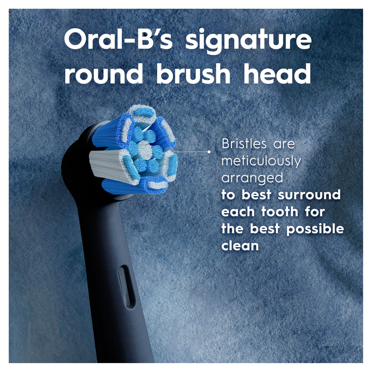 Oral-B iO Advanced Clean Black Electric Toothbrush Replacement Heads, 4pk, view 5