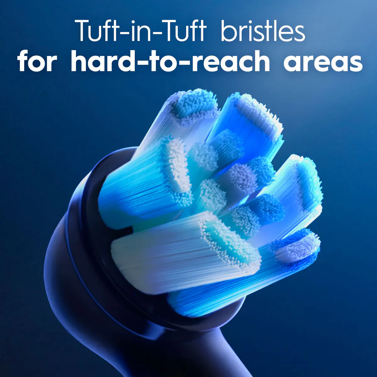 Oral-B iO Advanced Clean White Electric Toothbrush Replacement Heads, 4pk, view 4