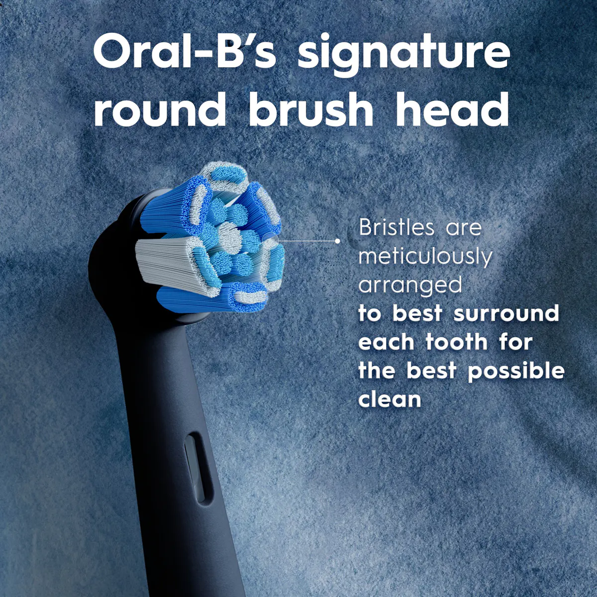 Oral-B iO Advanced Clean White Electric Toothbrush Replacement Heads, 4pk, view 7