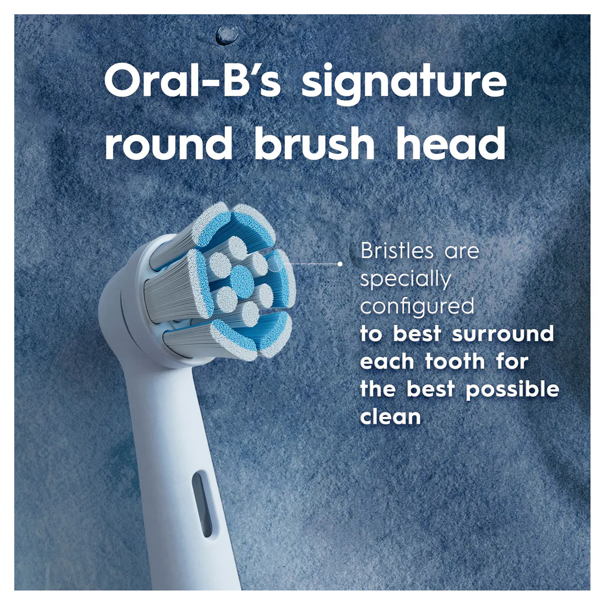 Oral-B iO Clean & Gum Protect White Electric Toothbrush Replacement Heads, 2pk, view 4