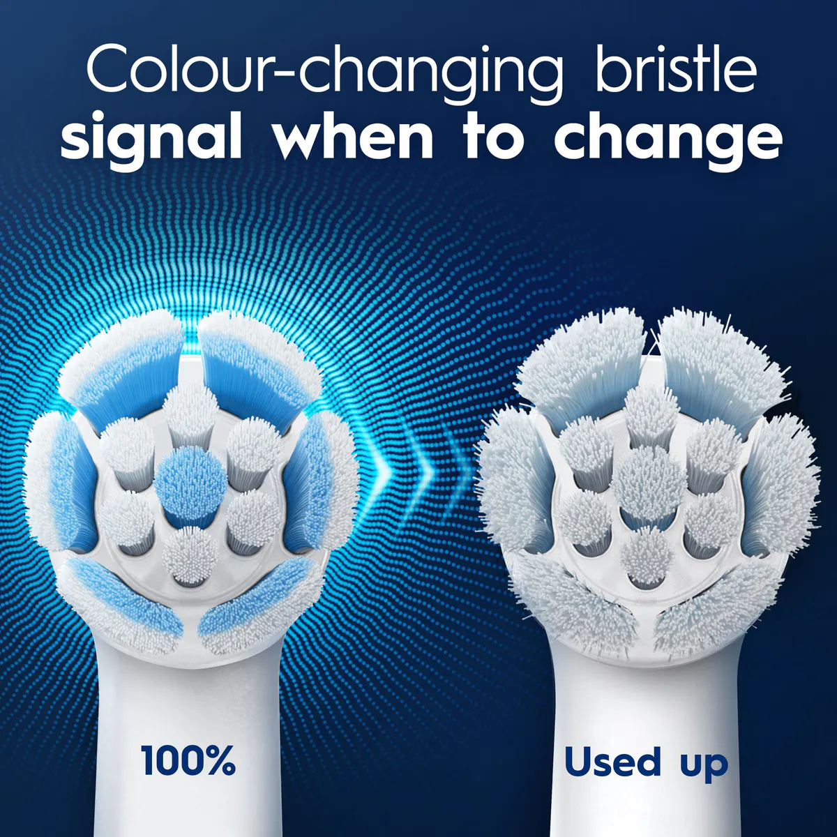 iO Clean & Gum Protect White Electric Toothbrush Replacement Heads, 4pk, view 8