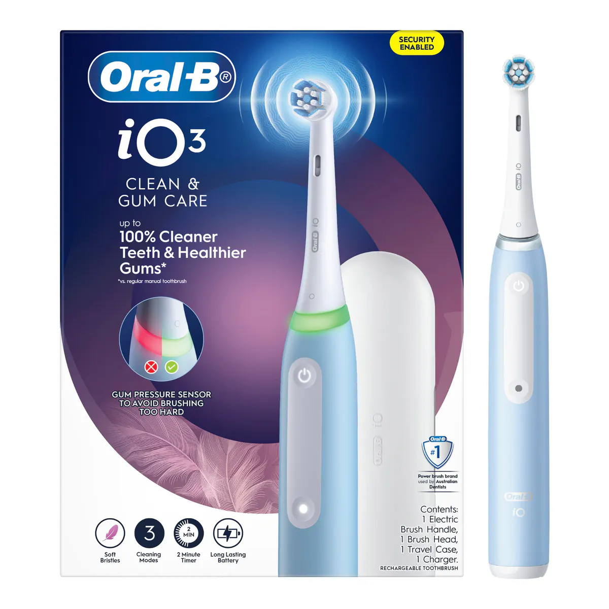 Oral-B iO Series 3 Clean & Gum Protect - Ice Blue