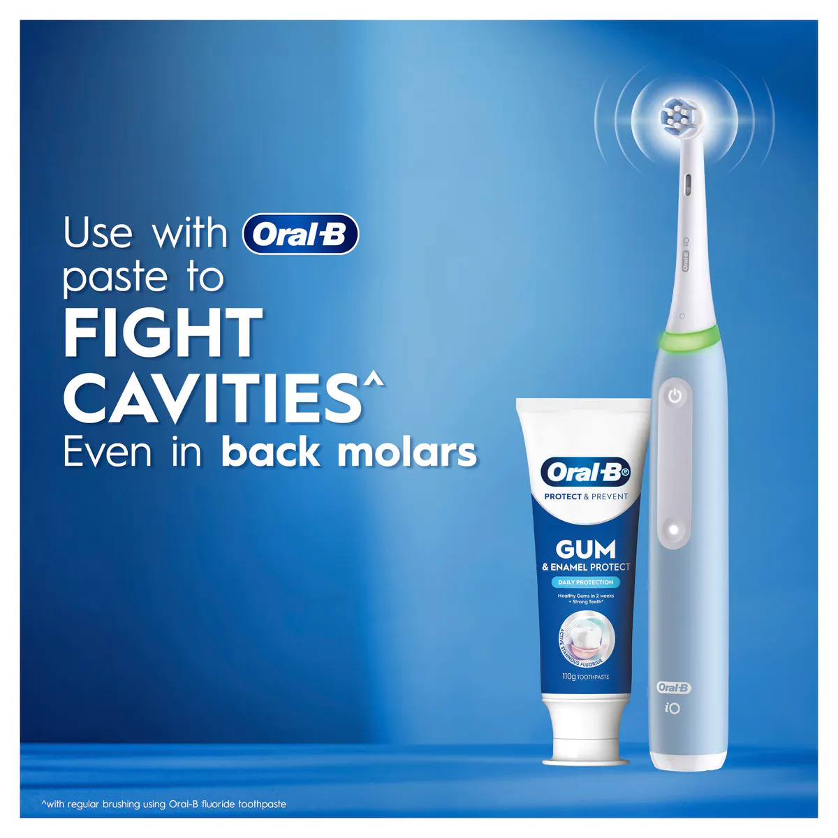 Oral-B iO Series 3 Clean & Gum Protect - Ice Blue, view 9
