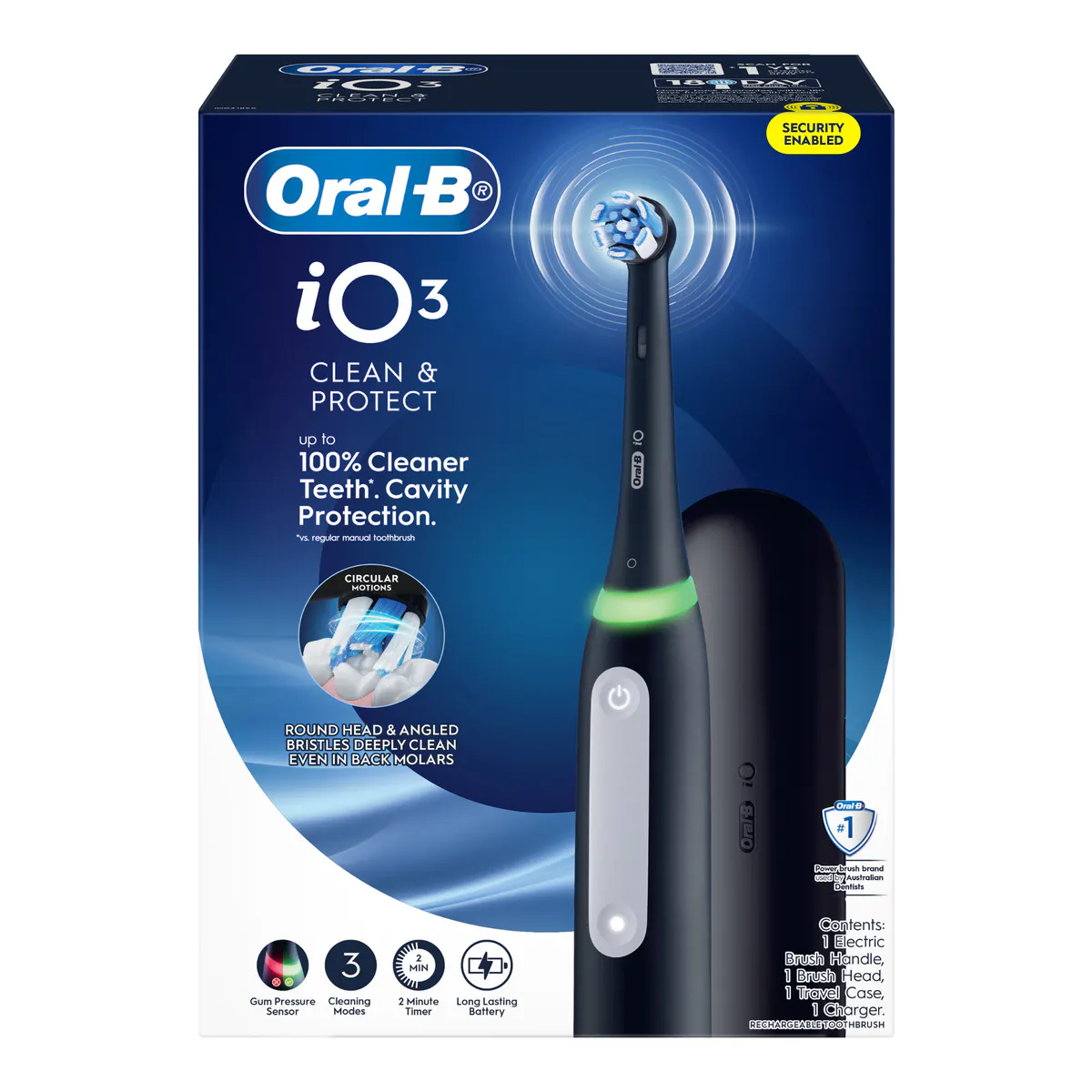 Oral-B iO Series 3 Clean & Protect - Matte Black, view 2