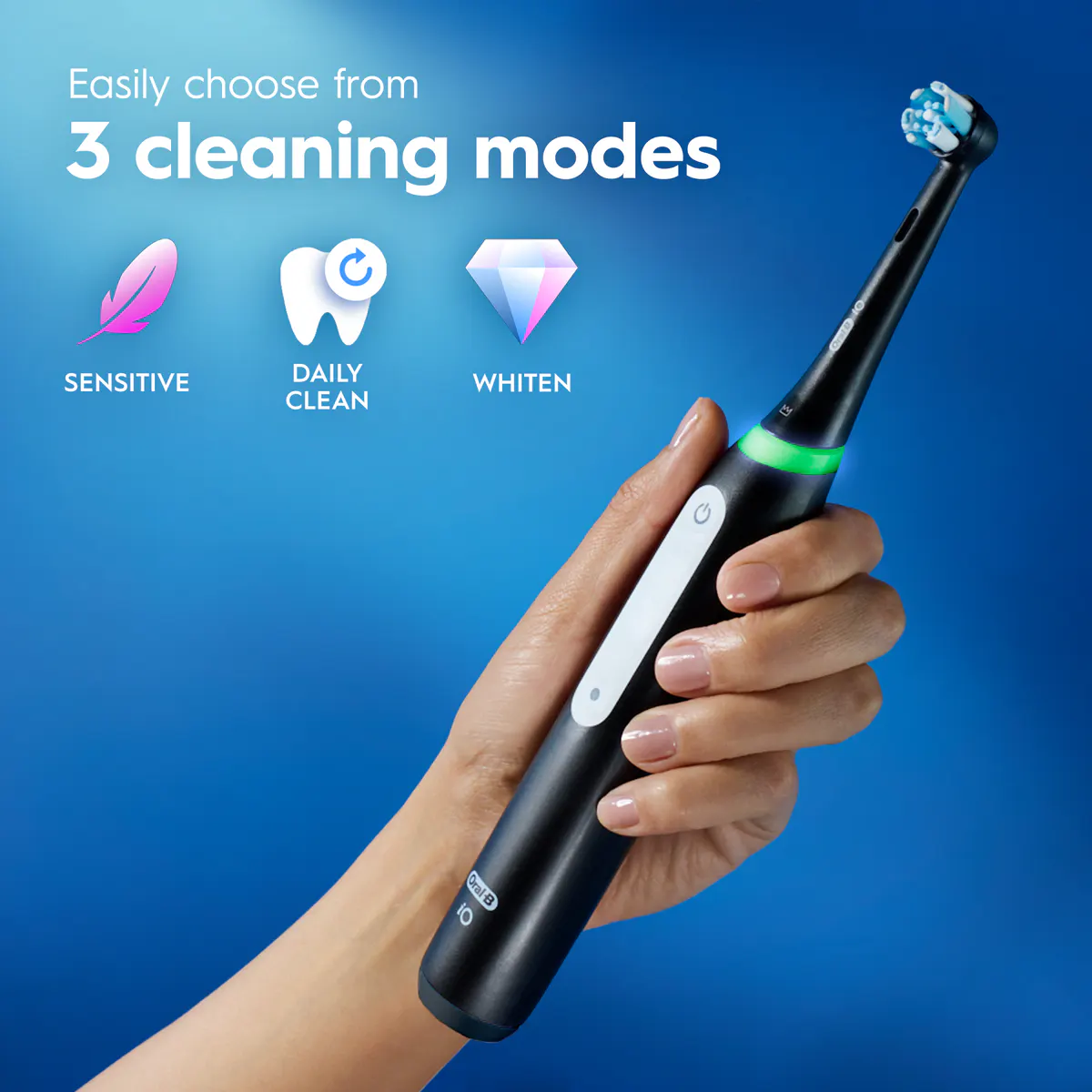 Oral-B iO Series 3 Clean & Protect - Matte Black, view 8