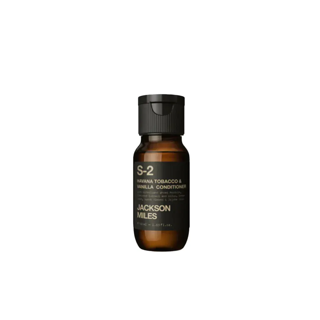 Jackson Miles S-2 Havana Tobacco & Vanilla Mens Conditioner 50ml