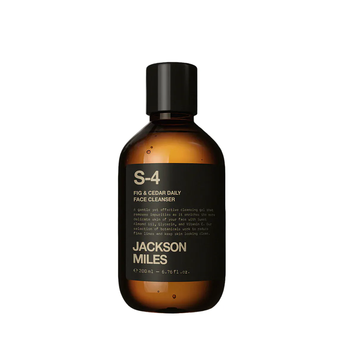 Jackson Miles S-4 Fig & Cedar Gentle Face Cleanser Full Size