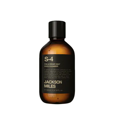 Jackson Miles S-4 Fig & Cedar Gentle Face Cleanser Full Size