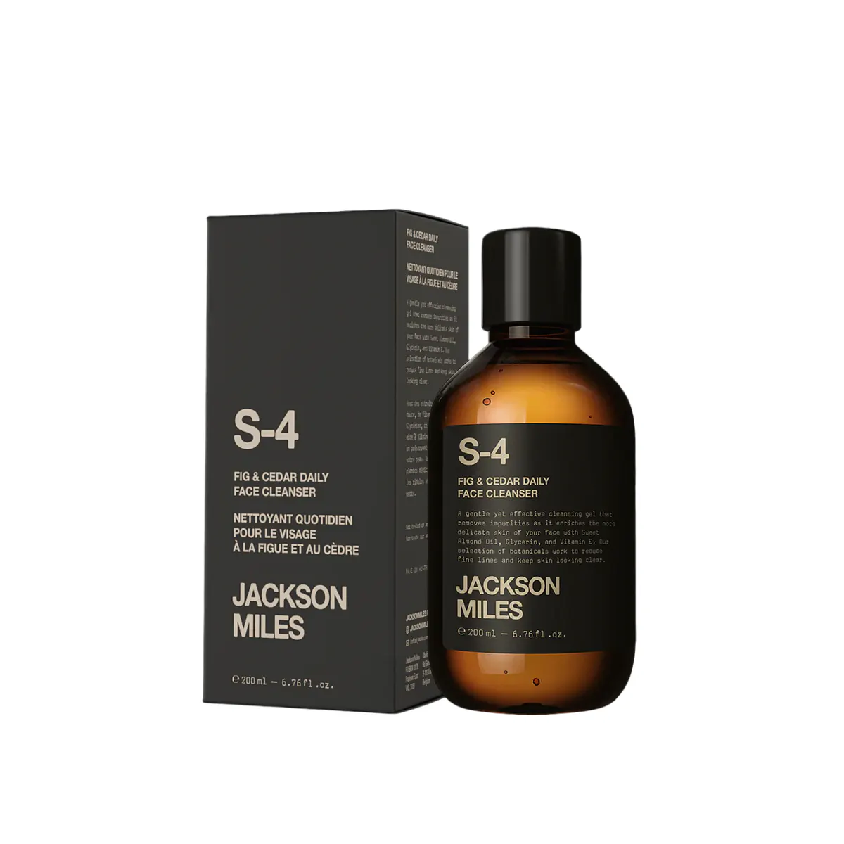 Jackson Miles S-4 Fig & Cedar Gentle Face Cleanser Full Size, view 2