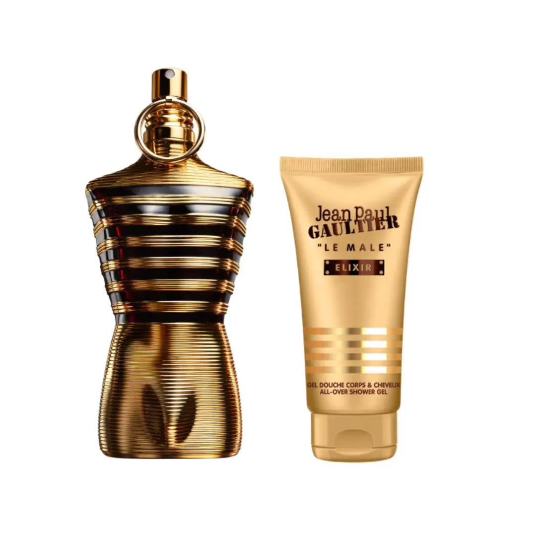 Jean Paul Gaultier Le Male Elixir Parfum 125ml 2 Piece Gift Set, view 2