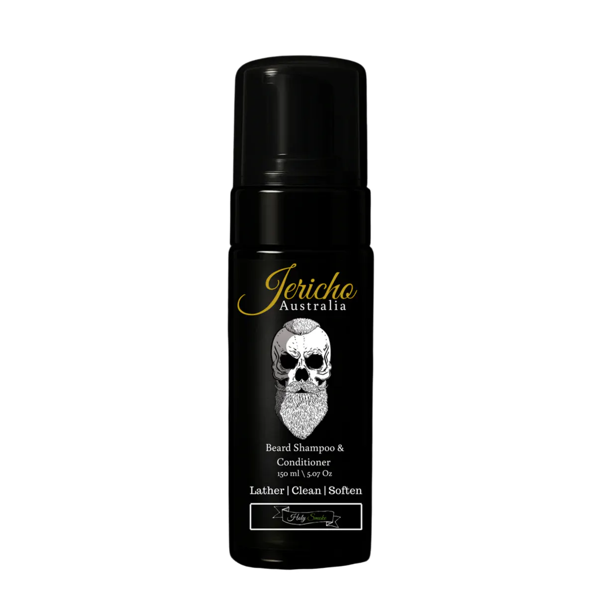 Jericho 2 in 1 Beard Shampoo & Conditioner 150ml Holy Smoke