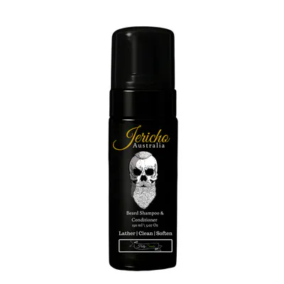 Jericho 2 in 1 Beard Shampoo & Conditioner 150ml Holy Smoke