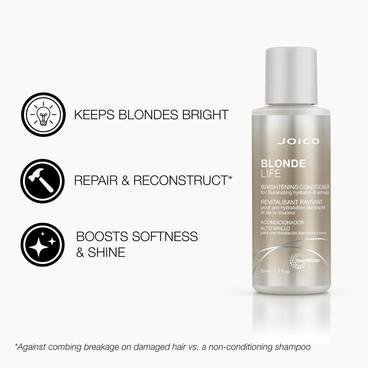 Joico Blonde Life Brightening Conditioner 50ml, view 4