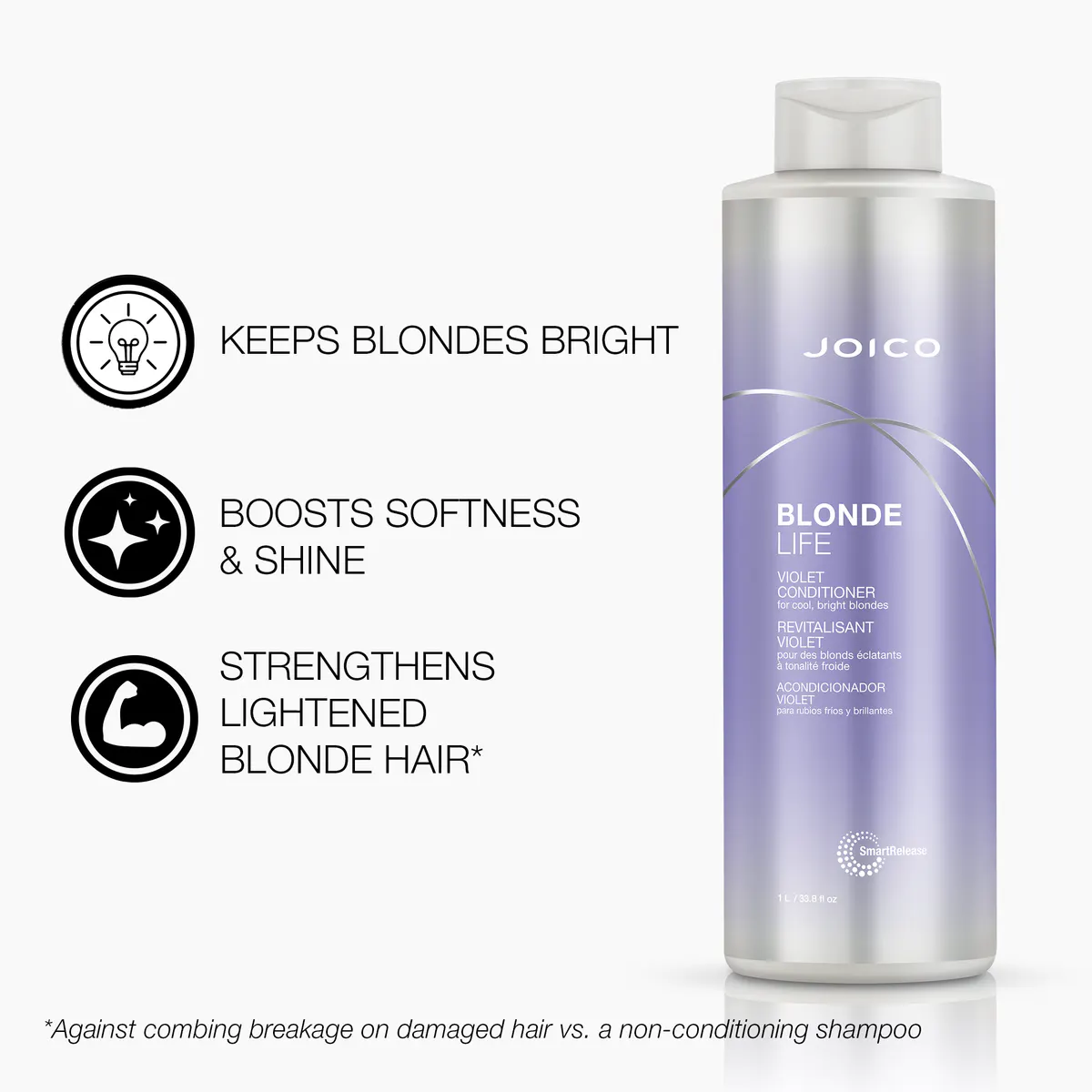 Joico Blonde Life Violet Conditioner 1000ml, view 5