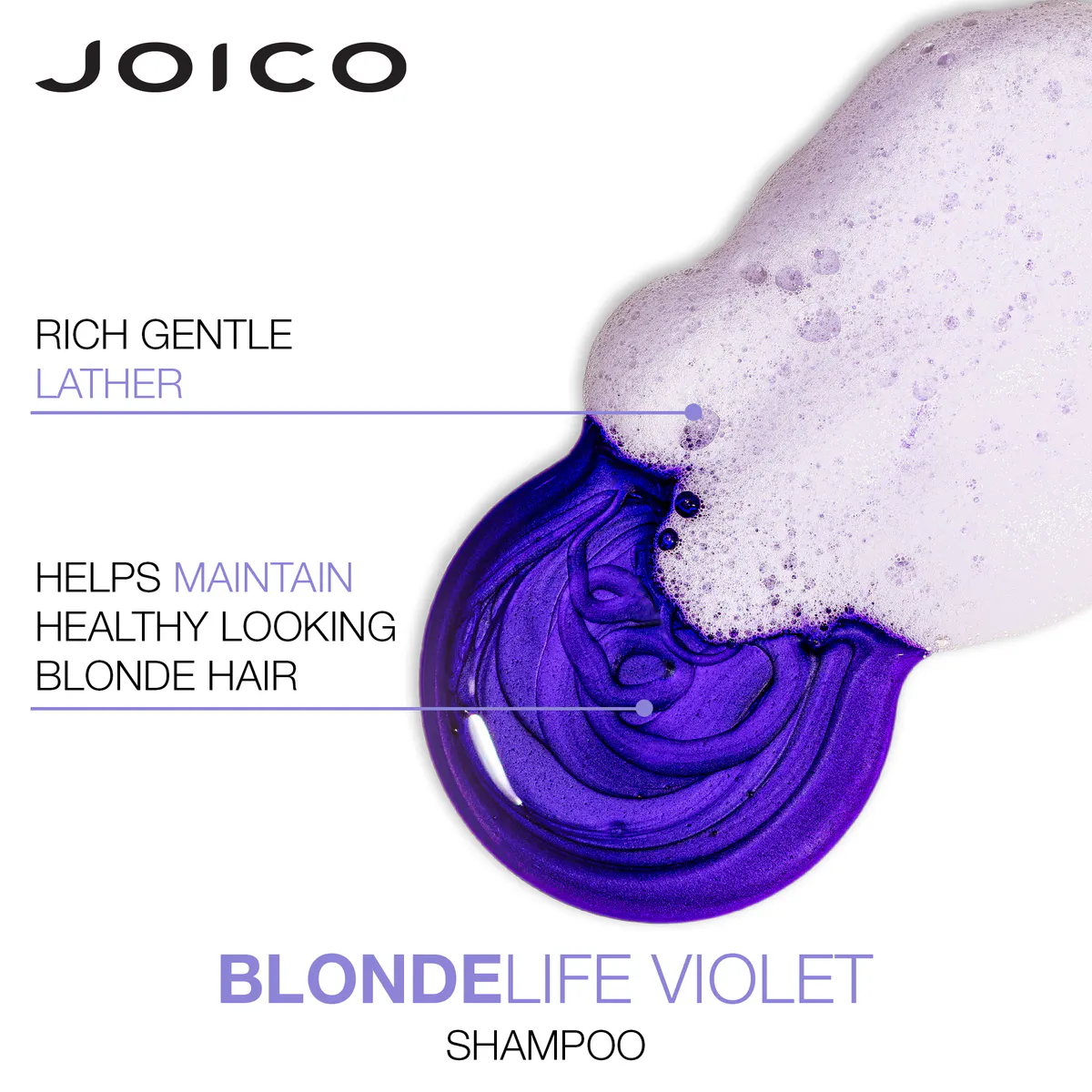Joico Blonde Life Violet Shampoo 1000ml, view 3