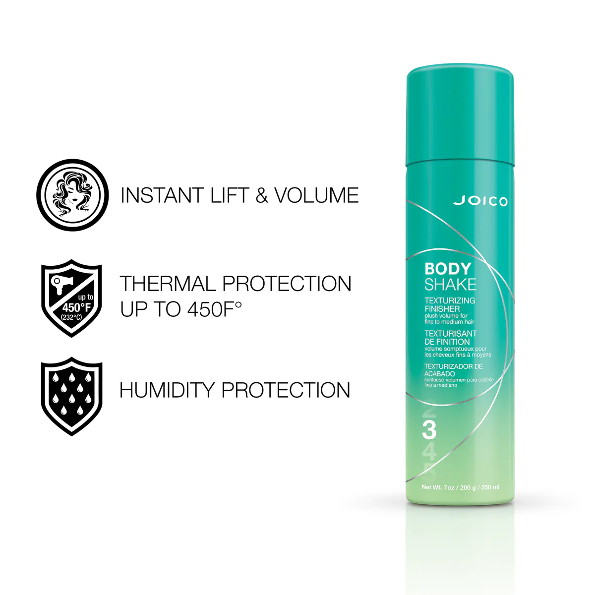 Joico Body Shake Texturizing Finisher 250ml, view 2