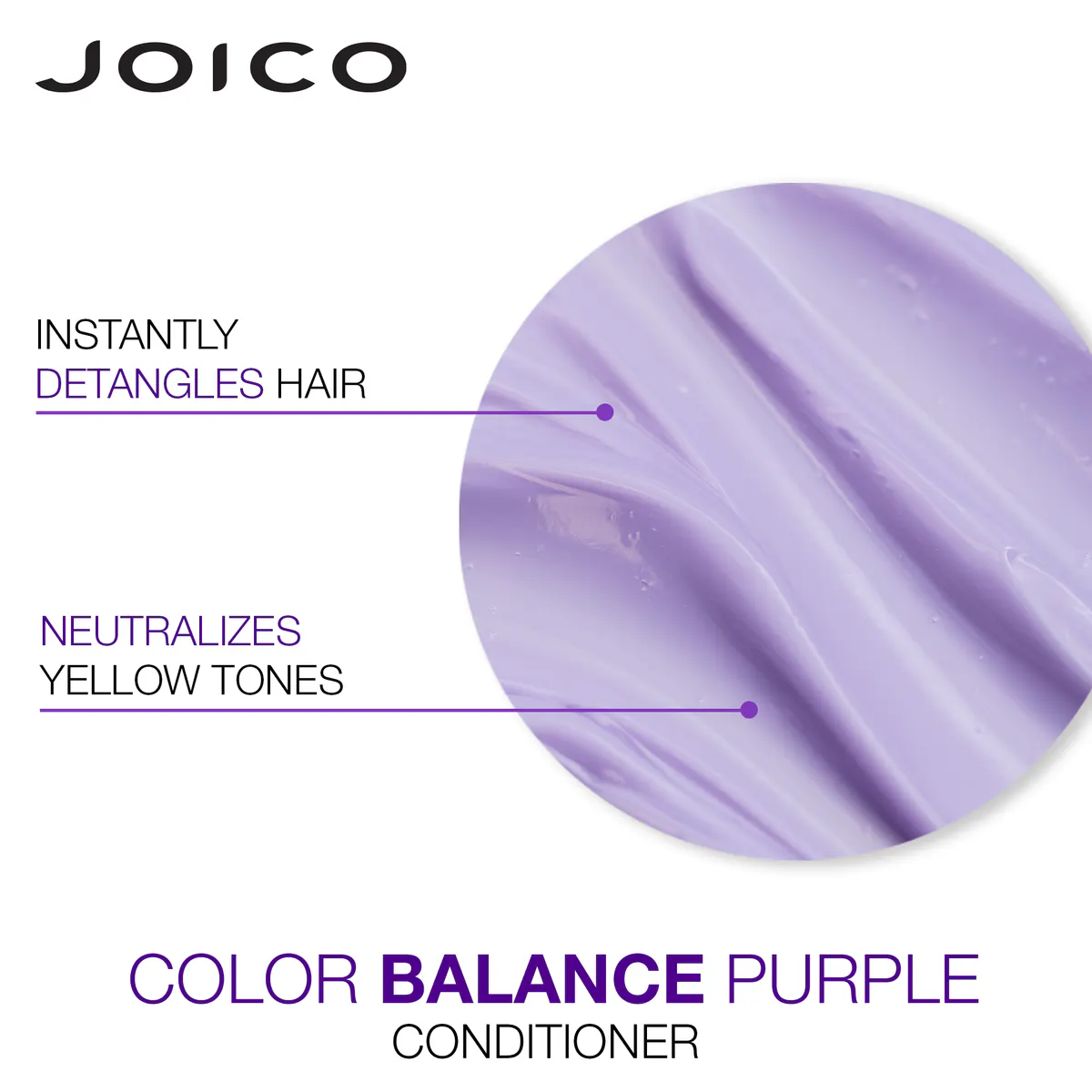 Joico Color Balance Purple Conditioner 250ml, view 3
