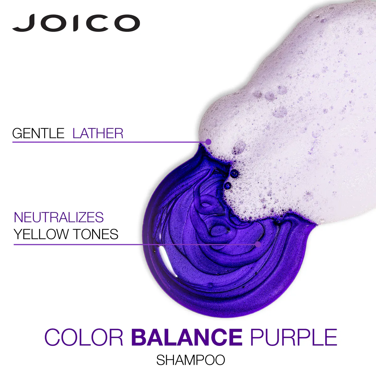 Joico Color Balance Purple Shampoo 300ml, view 3