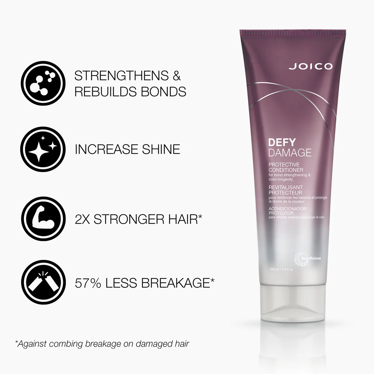 Joico Defy Damage Protective Conditioner 250ml, view 5