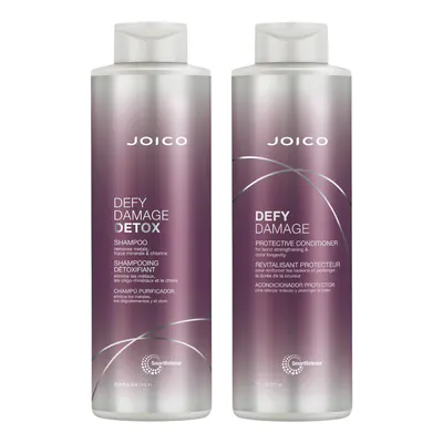 Joico Defy Damage Protective Shampoo and Conditioner 1000ml Bundle