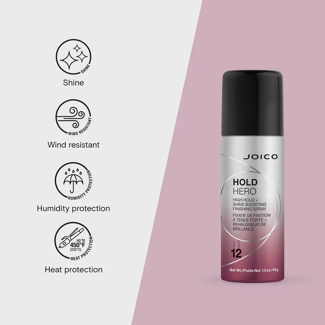 Joico Hold Hero High Hold & Shine Boosting Finishing Spray 50ml, view 2