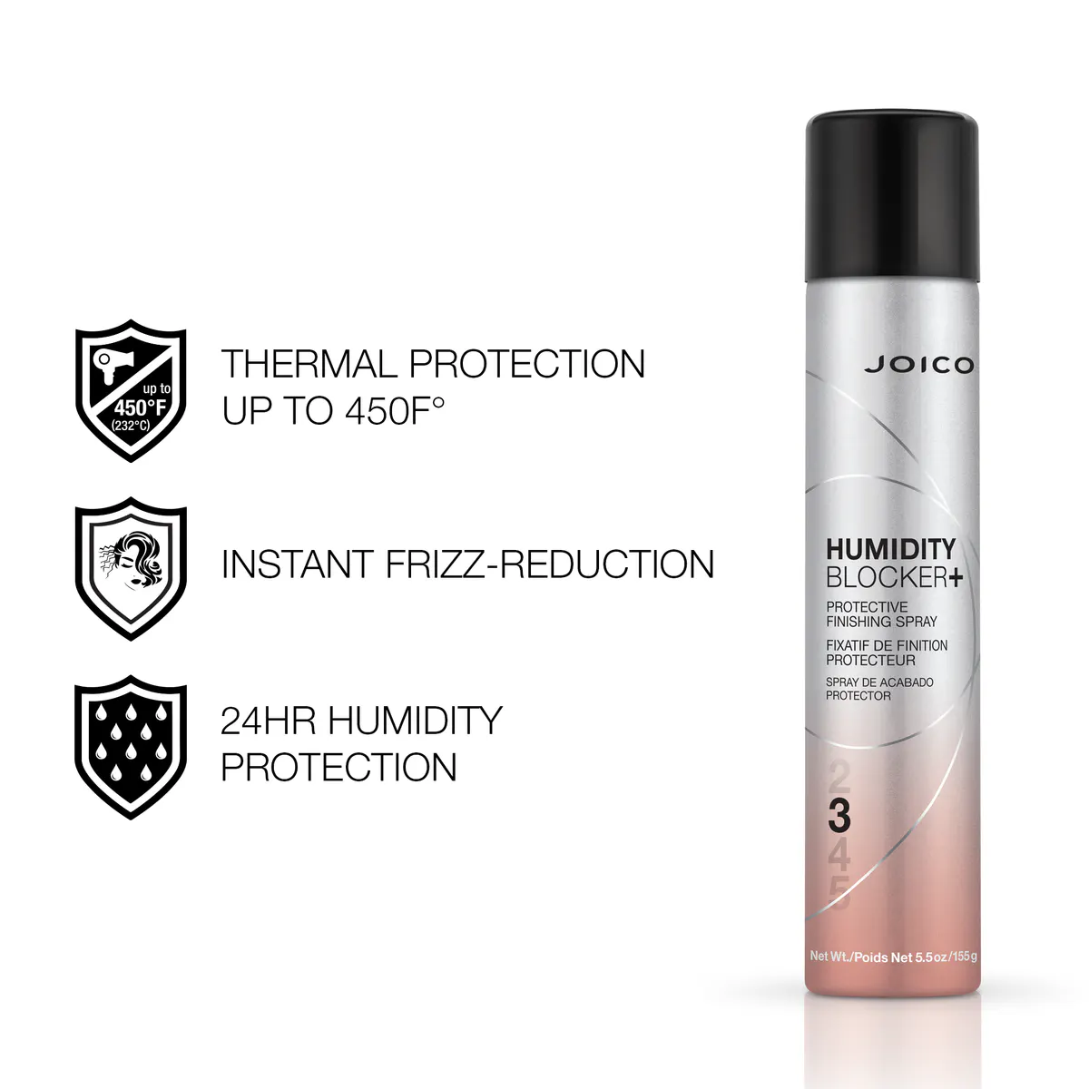 Joico Humidity Blocker+ Protective Finishing Spray 155g, view 2