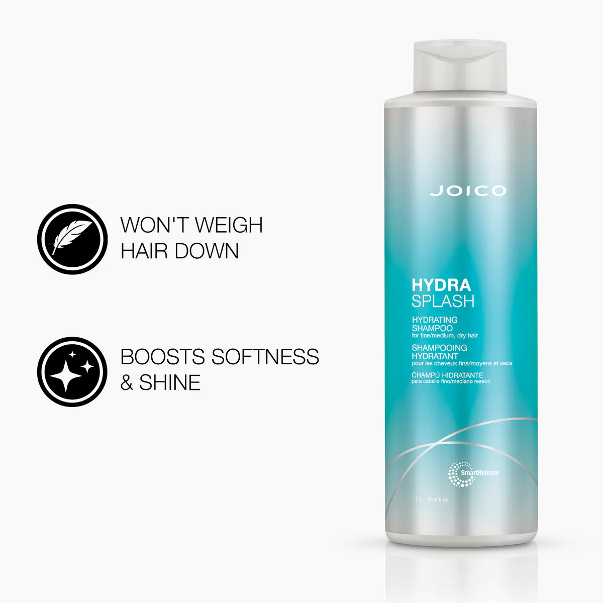 Joico HydraSplash Hydrating Shampoo 1000ml, view 5
