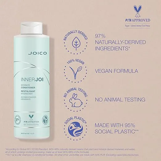 Joico InnerJoi Hydrate Conditioner 1000ml, view 5