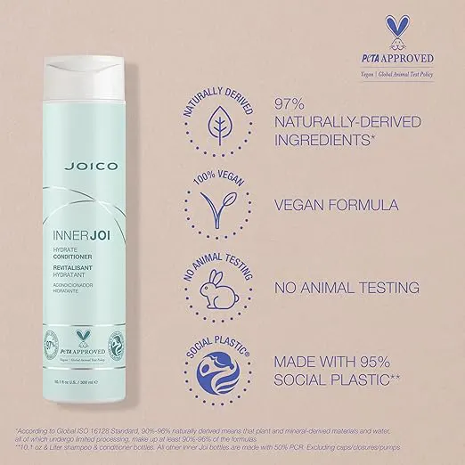Joico InnerJoi Hydrate Conditioner 300ml, view 4