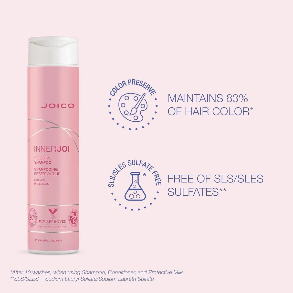 Joico InnerJoi Preserve Shampoo 300ml, view 6
